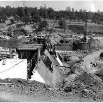 Oroville fish diversion dam