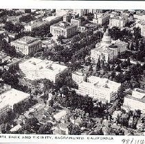 Capitol Park and Vicinity from the air