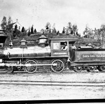 Santa Cruz Railroad Company Engine Jupiter