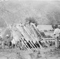 Indian Camp Hunter, Northern Calif. 1906