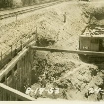 Elvas Underpass construction