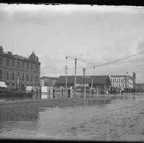 Flooded Street Scene