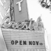 Crest Theater Marquee