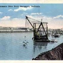 View of Sacramento River Front, Sacramento California