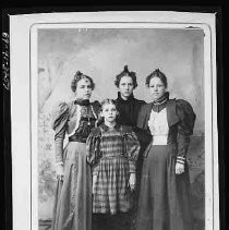 Three women and a girl