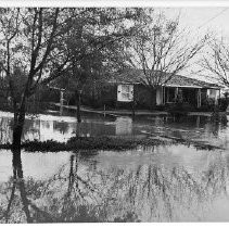 Floodwater near Door Step