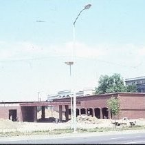 Three dimensional models of the new Public Safety Garage Facility under construction for the Sacramento Police Department on 5th Street