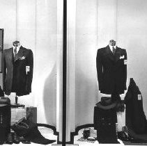 Weinstock's Men's Clothing Display