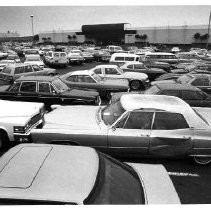 Florin Mall parking lot at about 3:00 p.m. on a Saturday