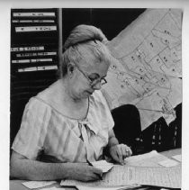 Dr. Irene Hickman, the Sacramento County Assessor. Caption: What is in a name?