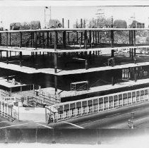 Construction site for county office building