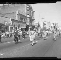 A parade down J Street