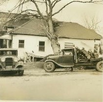 Wind storm damage in 1938