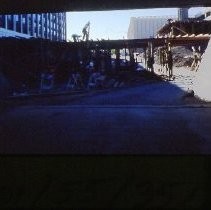 Views of the Holiday Inn Hotel downtown under construction at 4th and 5th Streets on K Street