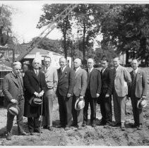 Ground breaking ceremony - Sacramento Post Office