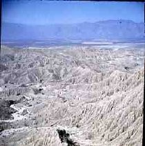 Slides of California Historical Sites. Font Point, Borrego Desert State Park, Calif