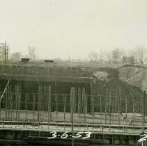 Elvas Underpass construction