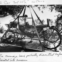 Gov. Leland Stanford's circa 1800 carriage