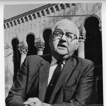 Former Sacramento Mayor H. H. (Hi) Hendren, pictured before the aging Memorial Auditorium