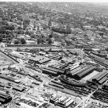 Aerial View of Railyards