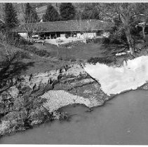 Levee Erosion Adjacent to Residence