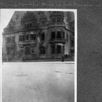 Ruins of Spreckles' Mansion, San Francisco, '06
