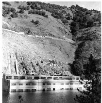 Inundated Las Plumas powerhouse