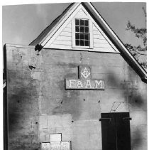 View of the Free and Accepted Masons Lodge #50 in Butte City, Butte County, CA