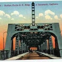 Southern Pacific Railroad Bridge, Sacramento, California