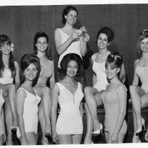 QUEEN HOPEFULS - These finalists in the Miss Sacramento 1967 pageant