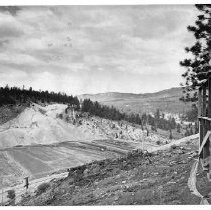 Stampede Dam construction