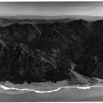 Aerial view of the King Range National Conservation Area in Humboldt County