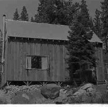 A cabin in the mountains