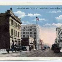 7th Street, South from J Street, Sacramento, California