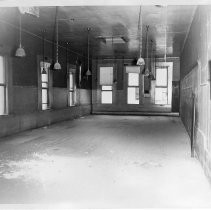 Interior view of the Pioneer Telegraph Building at 1015 2nd Street in Old Sacramento