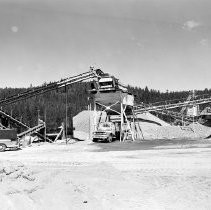 Sand and gravel operation, Tahoe City, Lake Tahoe