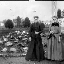 "Mrs. T.R. Stephens [Lena] and Mrs. Chamberlain"