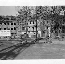 Exterior view of new California State Office Buildings under construction