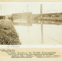 Subway leading to North Sacramento. April 22, 1935