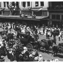 Carriage in a parade