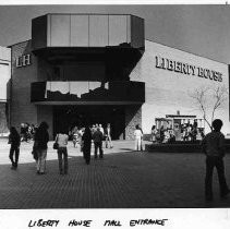 Exterior view of Liberty House department store mall entrance