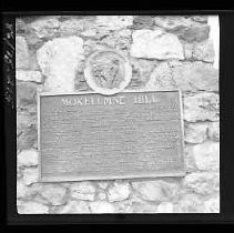 Mokelumne Hill historic marker