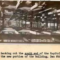 Interior view of Capitol extension