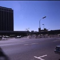 Views of the Holiday Inn Hotel downtown under construction at 4th and 5th Streets on K Street