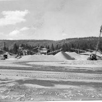 Sand and gravel operation, Tahoe City, Lake Tahoe