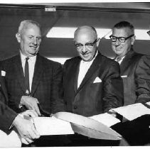 Metropolitan Life Insurance Company office ribbon-cutting ceremony