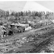 Flood Smashed Trailer Park