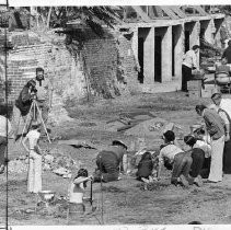 Excavation at Angel Island