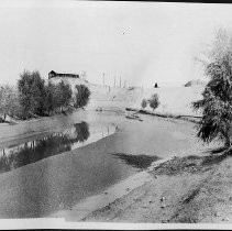 "Outlet of siphon under Colorado River at Yuma. . . "