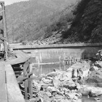 American River Rock Dam